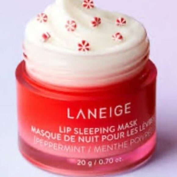 Laneige Lip Sleeping Mask Peppermint Balm Moisturizer Full Size 20g / 0.70 oz. - Picture 3 of 4